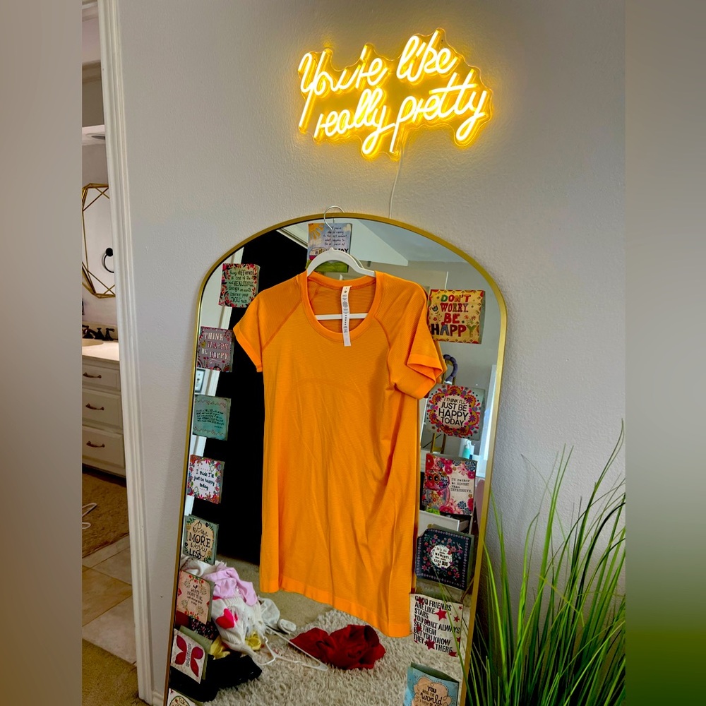 Bright Orange LuluLemon Sweater